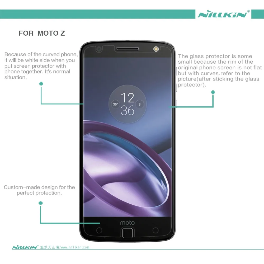 2 шт./лот Защита экрана для Motorola MOTO Z оригинальная матовая или суперпрозрачная