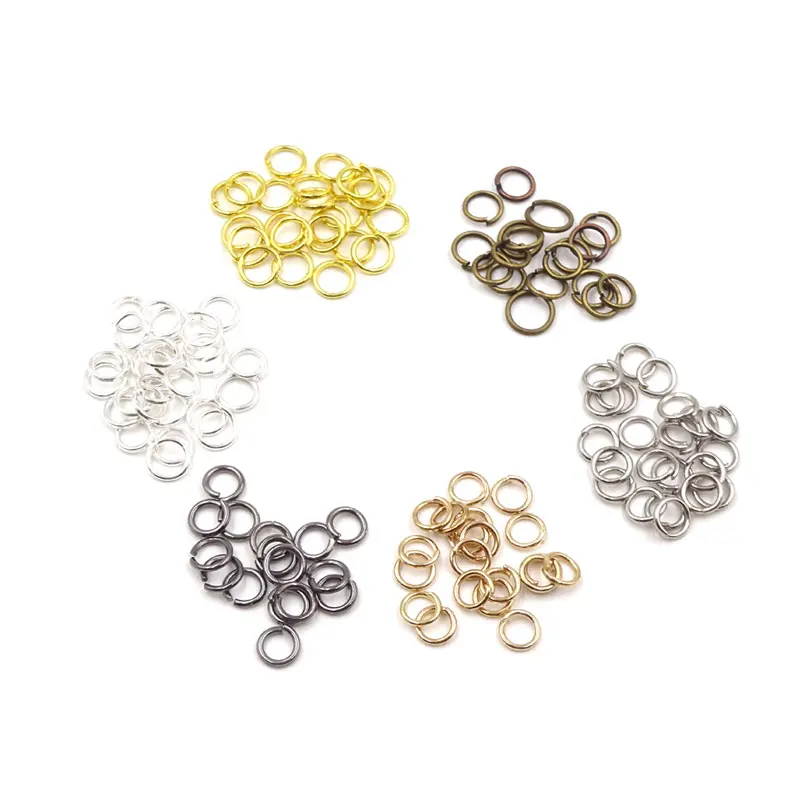 Соединительные кольца 5 мм для изготовления ювелирных изделий материалы