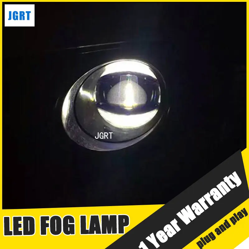 

JGRT Car Styling LED Fog Lamp 2009-2012 for Toyota RAV4 LED DRL Daytime Running Light High Low Beam Automobile Accessories