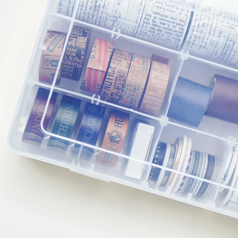 Прозрачная коробка для хранения бумажных лент из полипропилена от производителя