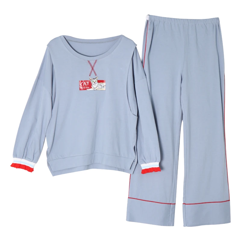 

Nursing Pajamas Set Women Summer for Breastfeeding Baby Tops Sleepwear 2pcs Maternity Pregnancy Clothes autumn winter