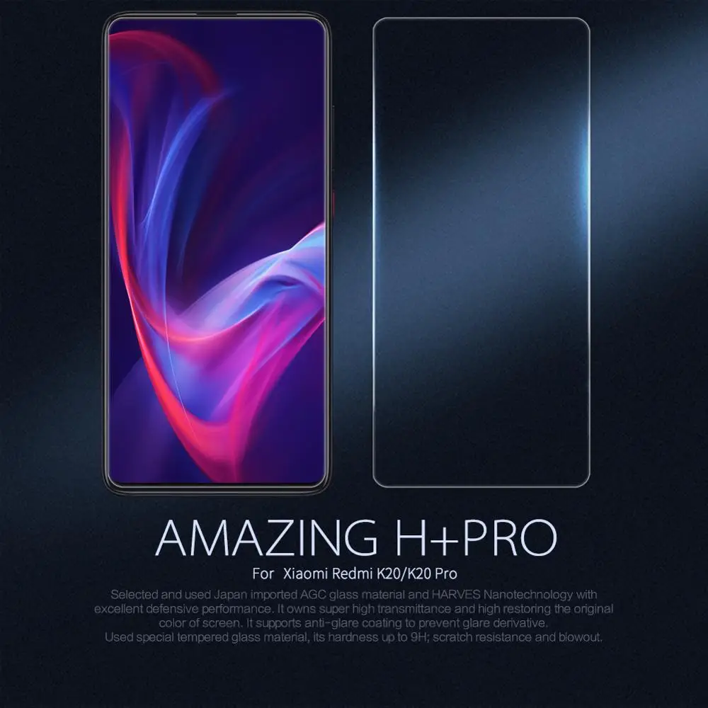 Закаленное стекло для Xiaomi mi 9T Nillkin Amazing H & + Pro Защита экрана Prime защитная