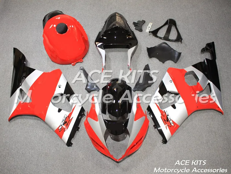

ACE Комплекты НОВЫЙ ABS инъекции обтекатели комплект пригодный для SUZUKI GSXR1000 K3 2003-2004 GSX-R1000 всевозможные цвета № 2006