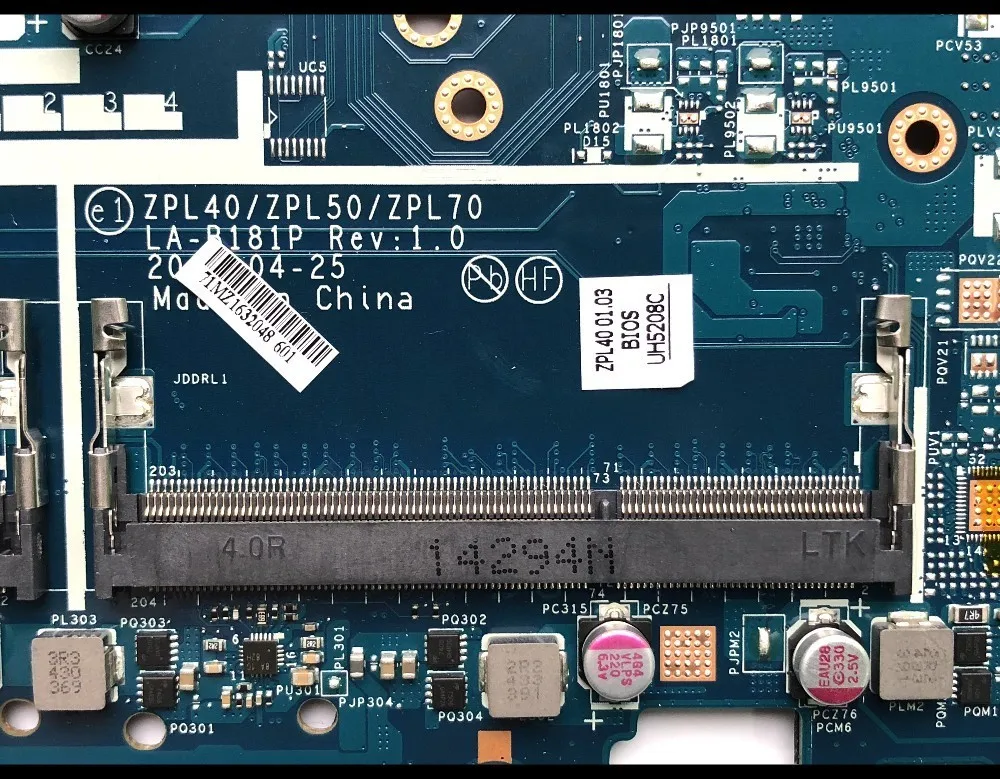 Материнская плата для ноутбука HP Probook 450 G2 768064 601 ZPL40 ZPL50 ZPL70 SR1EF DDR3L высокое качество