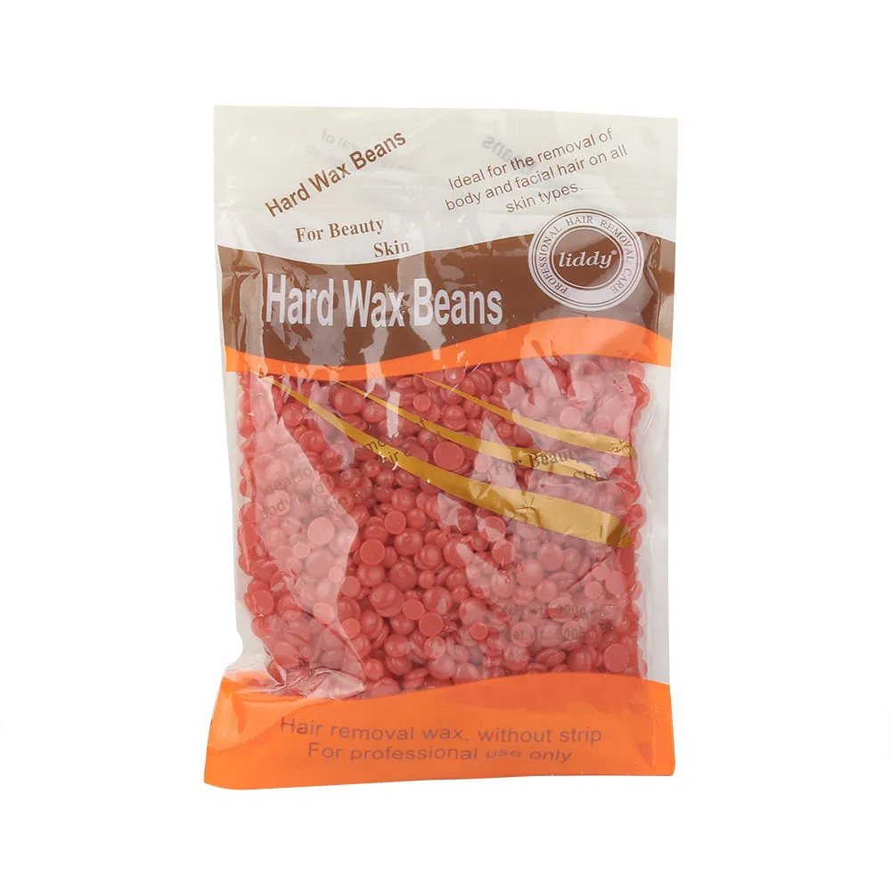 2018 New Arrival 1 Bag 300g No Strip Depilatory Hot Film Hard Wax Pellet Waxing Bikini Hair Removal Bean Strawberry | Красота и