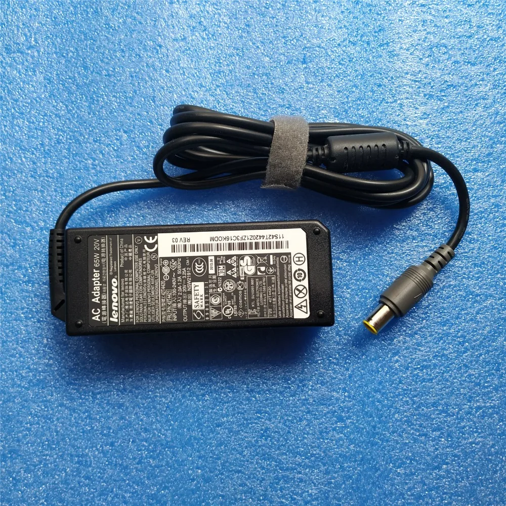 Зарядное устройство для Lenovo Thinkpad X230 X220 X201 X200 X61 65 Вт 20 в 3 25 А|20v 3.25a|ac adapter chargerac |