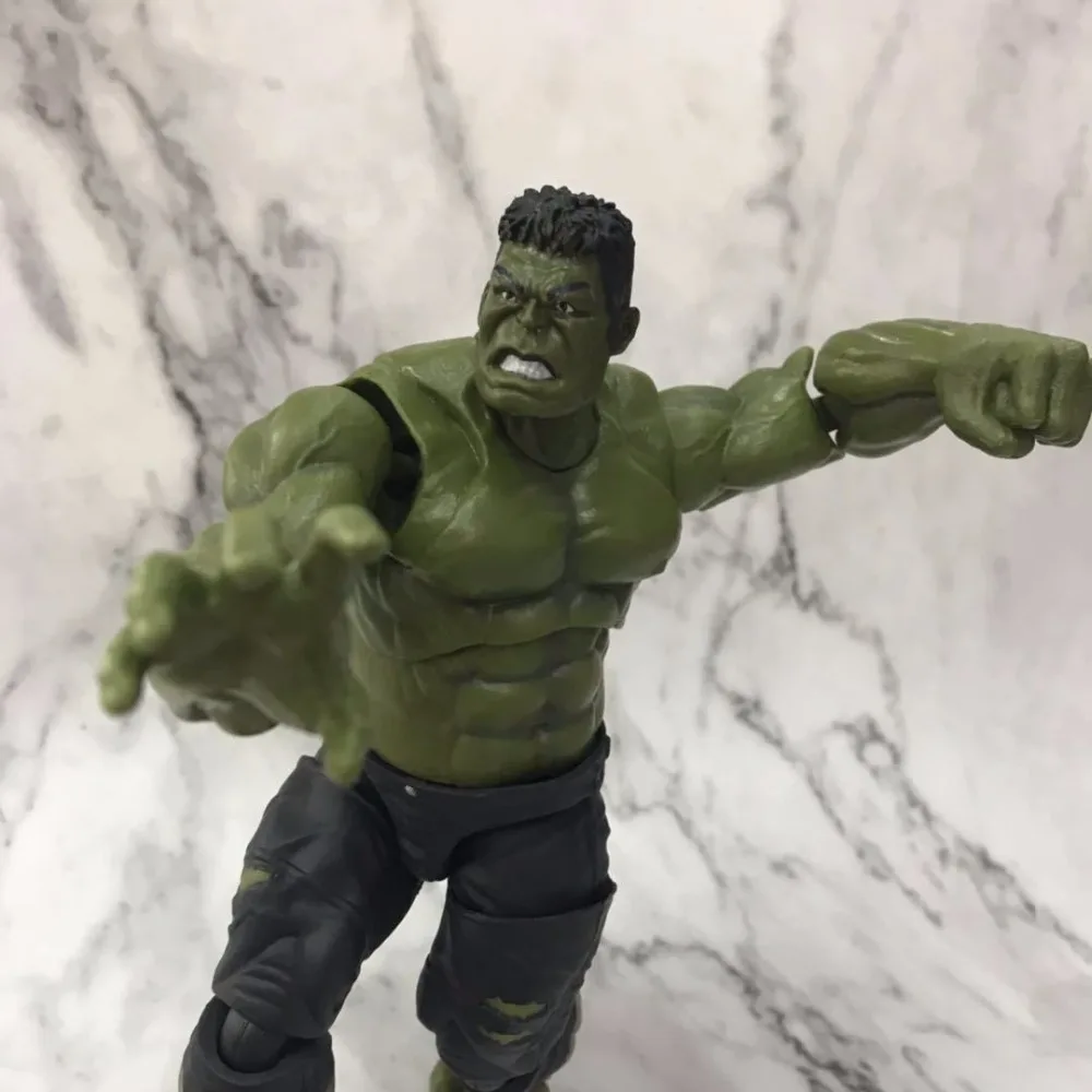 Фигурка 20 см SHF Infinity War Халк ПВХ фигурка Коллекционные Подарочные модельные
