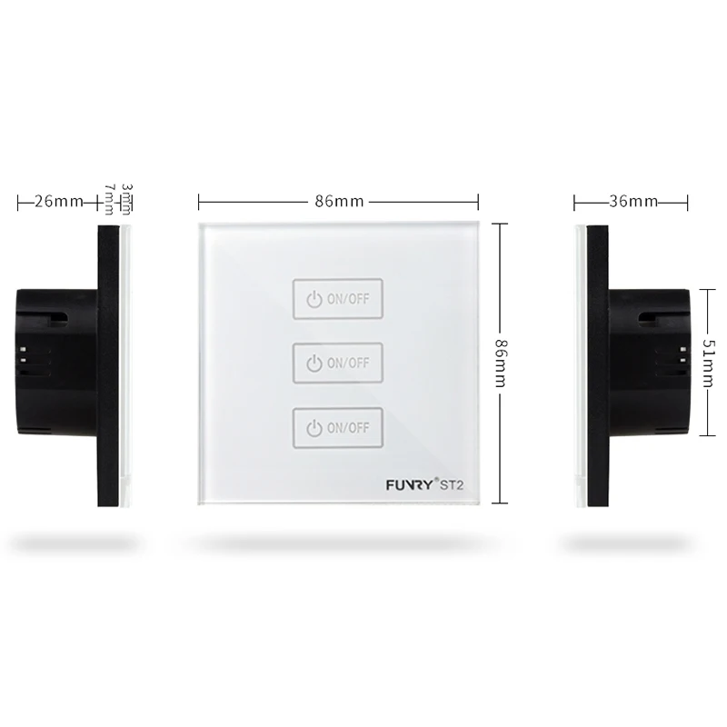 ЕС/Великобритания Стандартный FUNRY пульт дистанционного управления