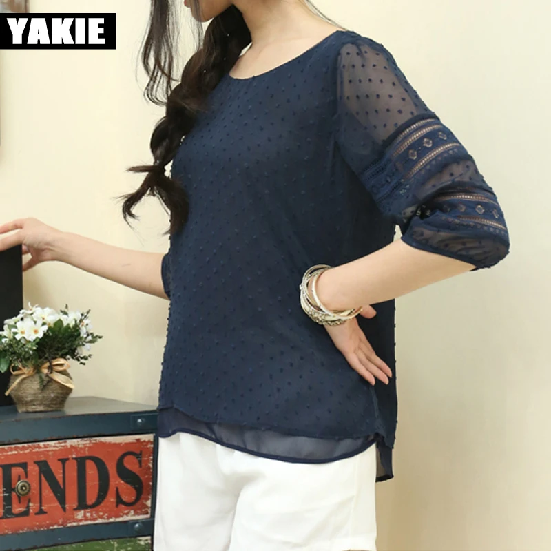 Женская блузка с вырезами лето 2017|shirt vintage|women blousesblouses plus |