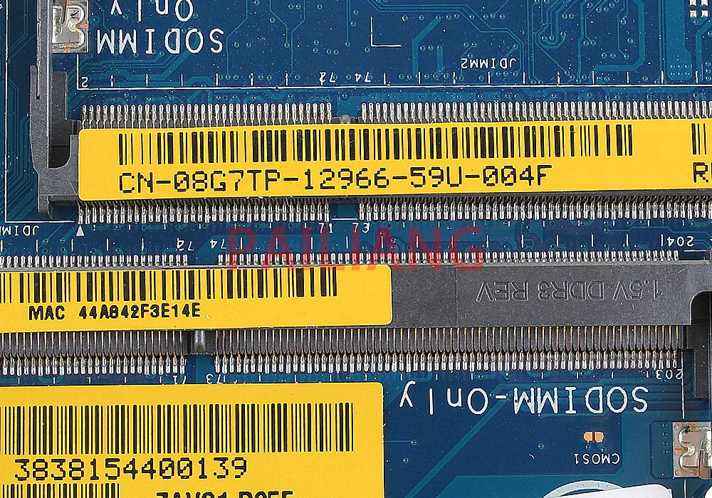 Ноутбук материнская плата для Dell Inspirion 5543 5443 5548 5448 I3-5005U PC материнская плата CN-08G7TP 08G7TP ZAVC1 LA-B016P полный tesed DDR3