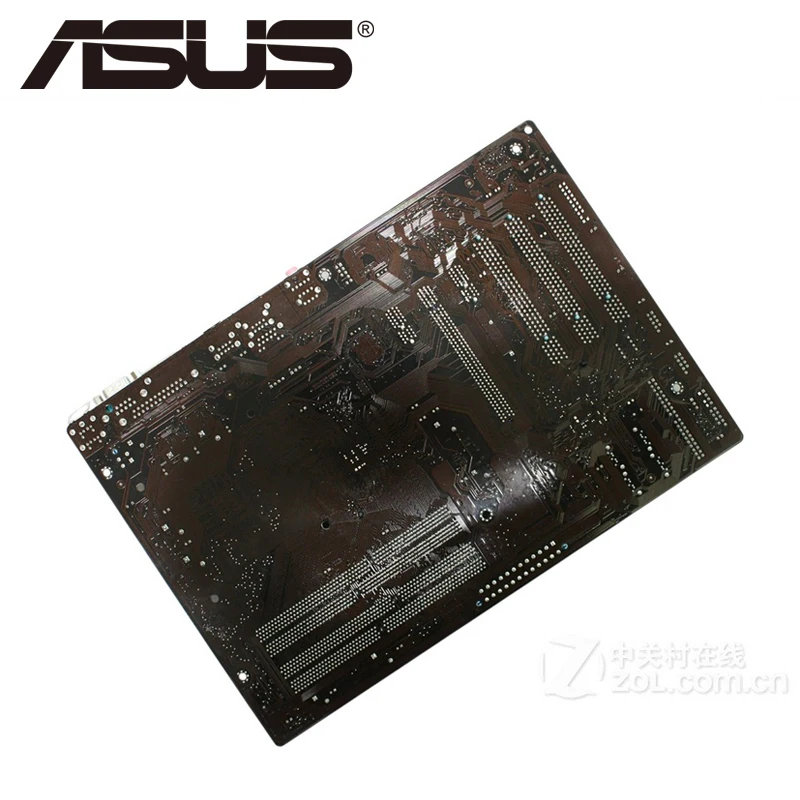 Настольная Материнская плата Asus P5P41C P41 Socket LGA 775 Q8200 Q8300 DDR2/3 16G ATX UEFI BIOS оригинальная