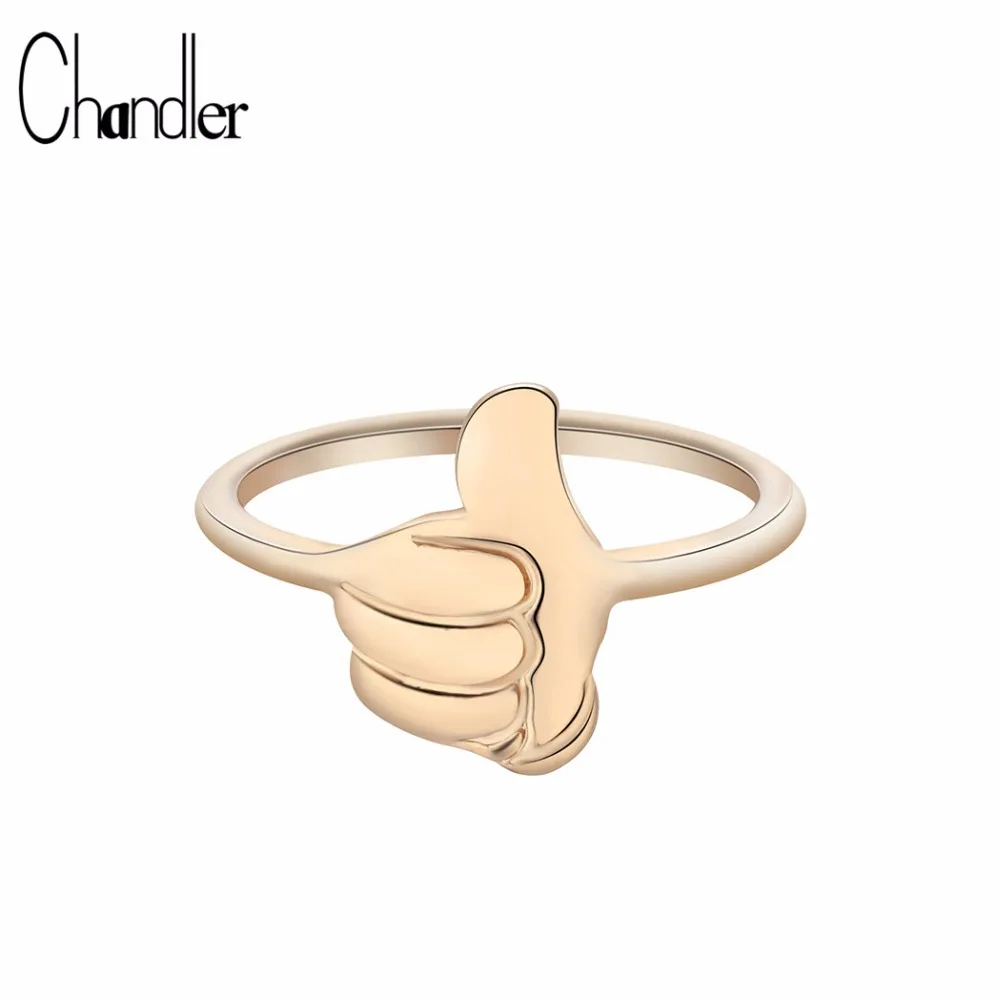 Кольцо Chandler You Are лучший палец вверх форма стимулирует этическое кольцо медь