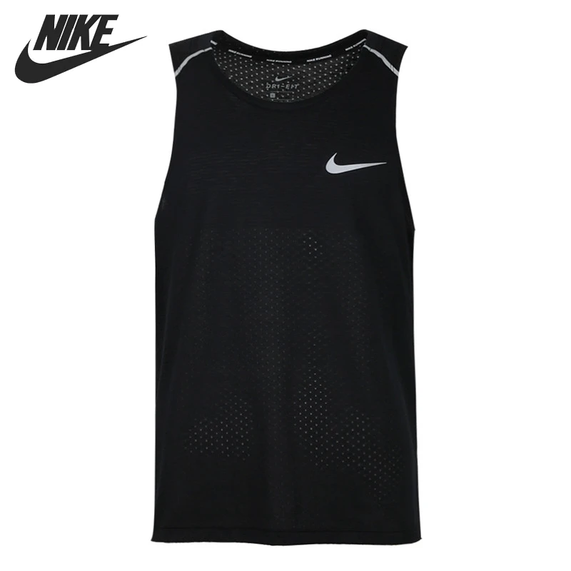 Оригинальные мужские футболки NIKE AS M NK BRTHE RISE 365 спортивная одежда без рукавов |