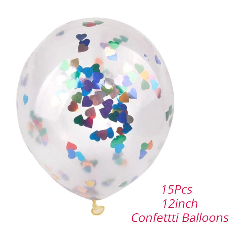 15pcs Heart Ballon 7 тюбиков держатель воздушных шаров колонна-подставка украшения для дня рождения Дети Взрослые День рождения подставка для воздушных шаров держатель для свадебного украшения - Цвет: 15pcs Heart Ballon
