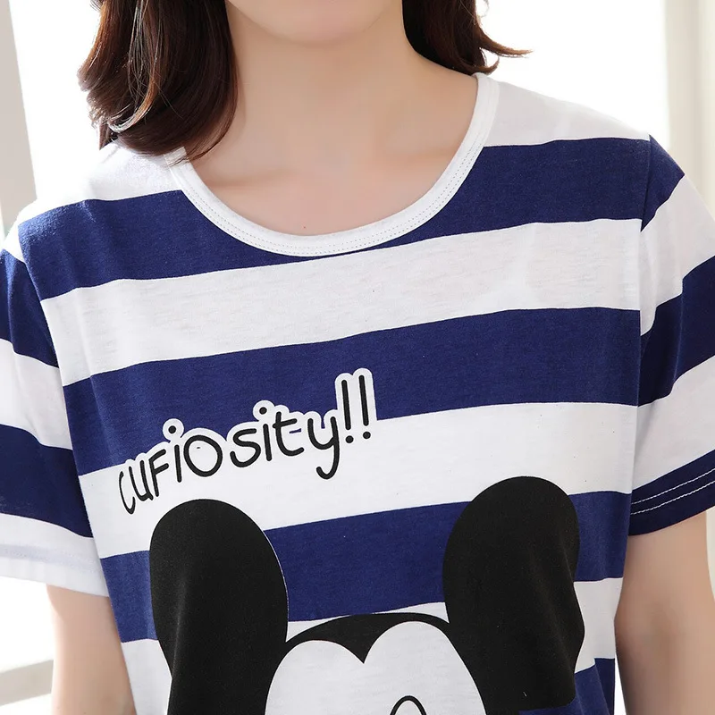 Летняя Одинаковая одежда для всей семьи женские хлопковые пижамы девочек и мам