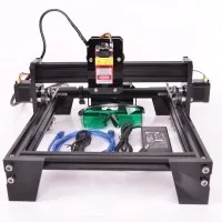 1w DIY лазерный гравировальный станок, маленькая маркировочная машина, графический Настольный Режущий плоттер, лазерный режущий станок, многофункциональный customiza - Цвет: 1w