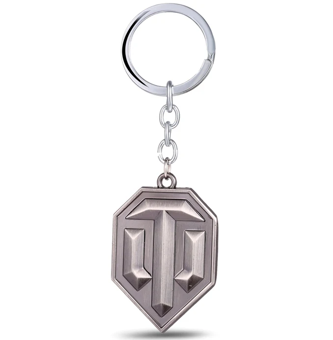 Игровые подарки MS JEWELS брелок с логотипом World of танки металлические брелоки для