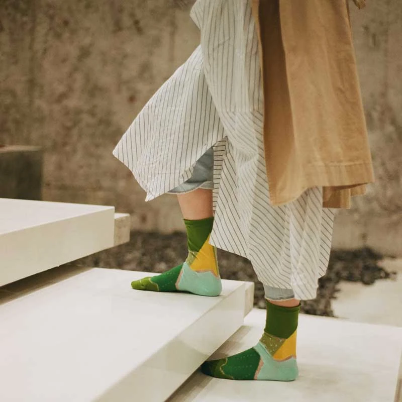 Женские летние короткие носки SP & CITY винтажные прозрачные тонкие до щиколотки с