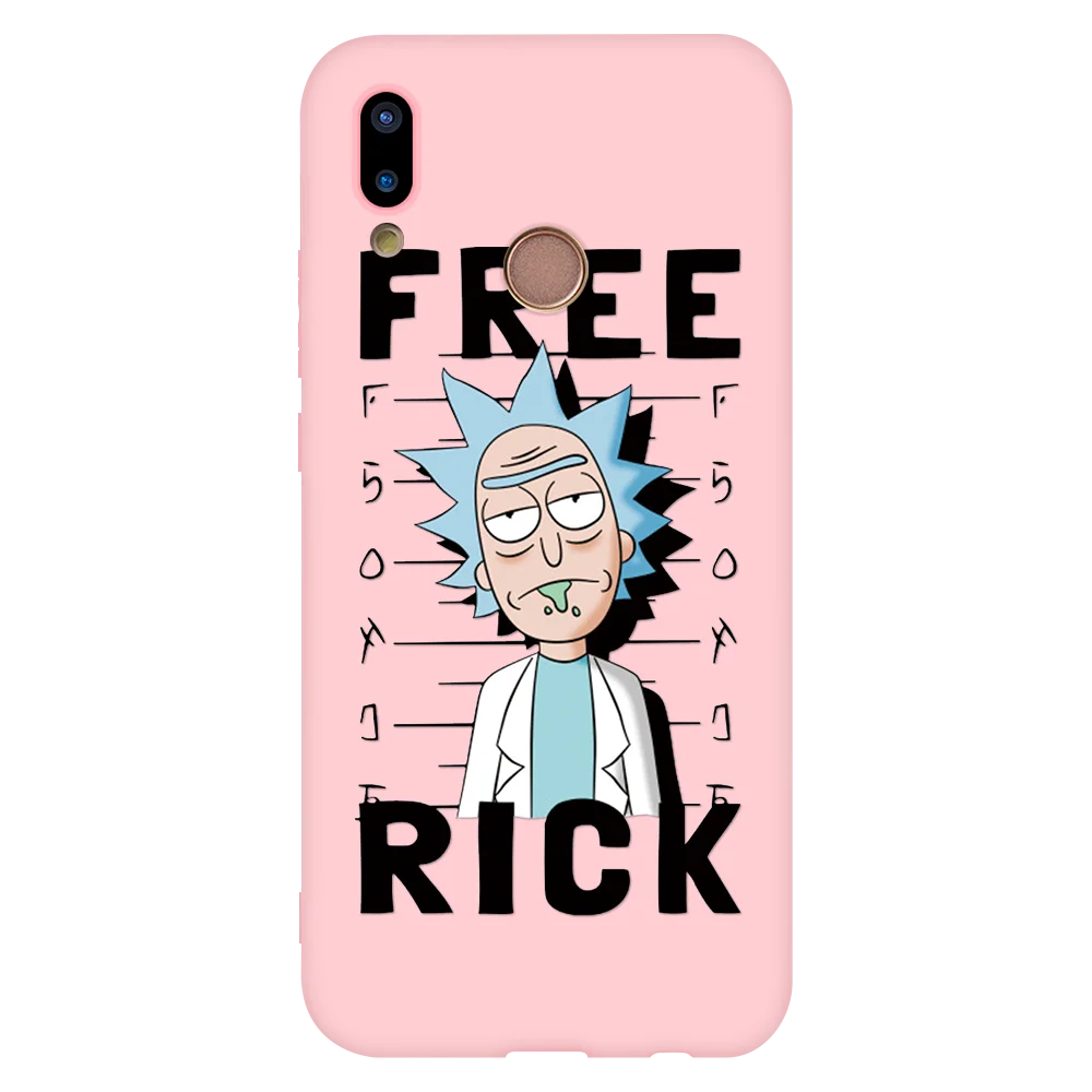 Цветной силиконовый матовый чехол Rick and marty для huawei Honor 9X 8X 10i 20i 20 Pro mate 20 30 P20 P30 Pro Lite P Smart TPU чехол