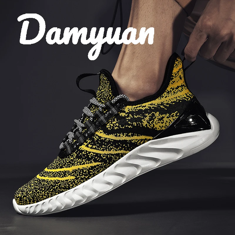 Damyuan/Новинка года; модная классическая обувь; Мужская обувь; комфортная дышащая повседневная легкая обувь из неискусственной кожи