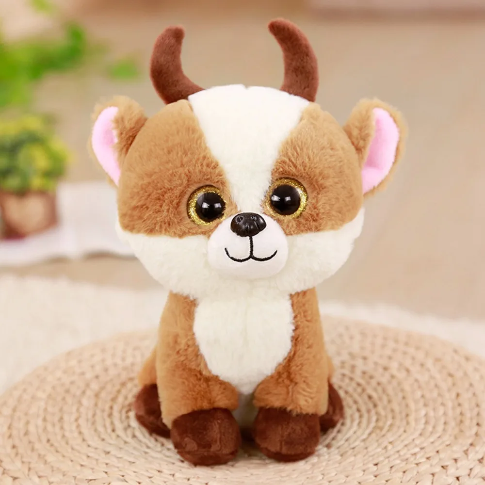 Милая маленькая мультяшная игрушка 9 дюймов плюшевая кукла корова Хаски кролик