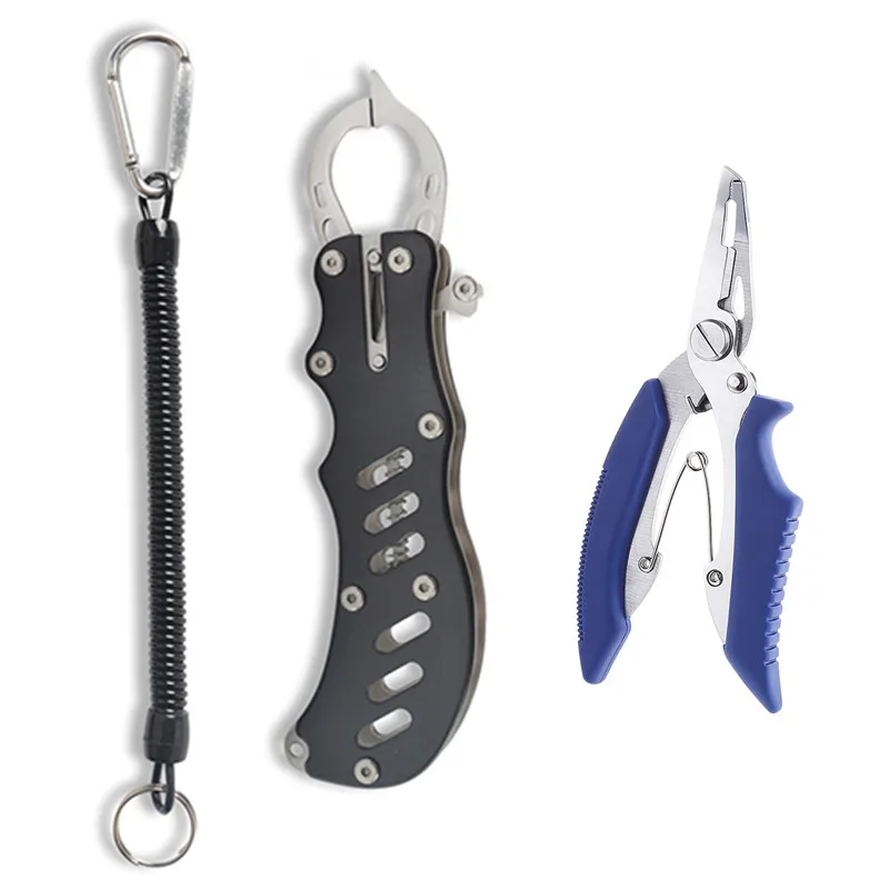 BL 005 Портативный рыболовная рукоятка рыболовный грейфер захват ручки свет из