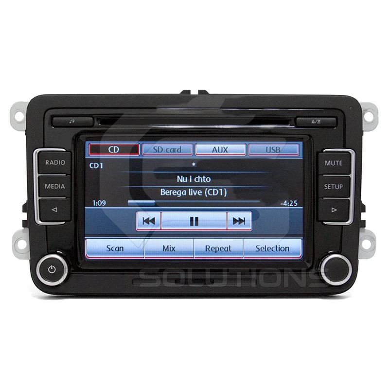 Оригинальный автомобильный радиоприемник для VW Golf Passat CC Tiguan Polo RCD510 FM CD MP3 плеер AUX