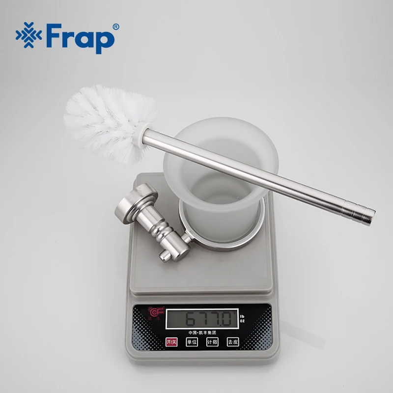 Frap 1 комплект современный держатель для туалетной щетки алюминиевый крепежный