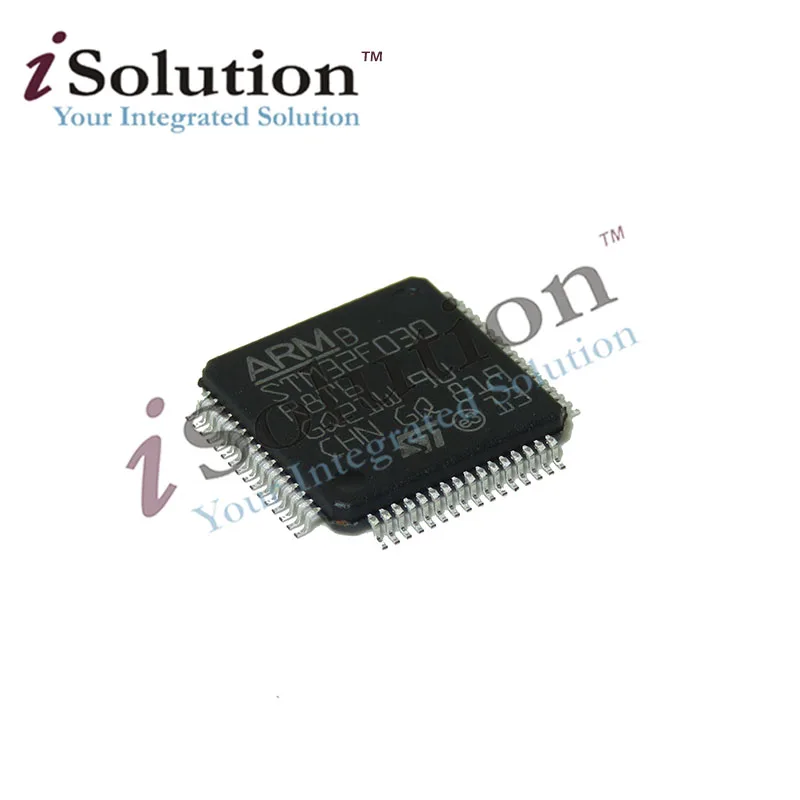 STM32F030R8T6 LQFP64 MCU 32 bit STM32 ARM Cortex M0 RISC 64KB Flash 2 5 V/3 3 V Новый и оригинальный|lot|lot lotlot 5pcs |