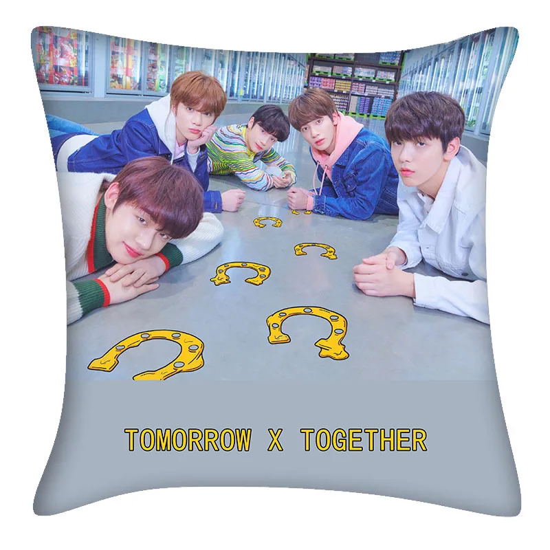 

[MYKPOP]TXT Double-Side HD Printing Cushion KPOP Fans Collection SA19041608