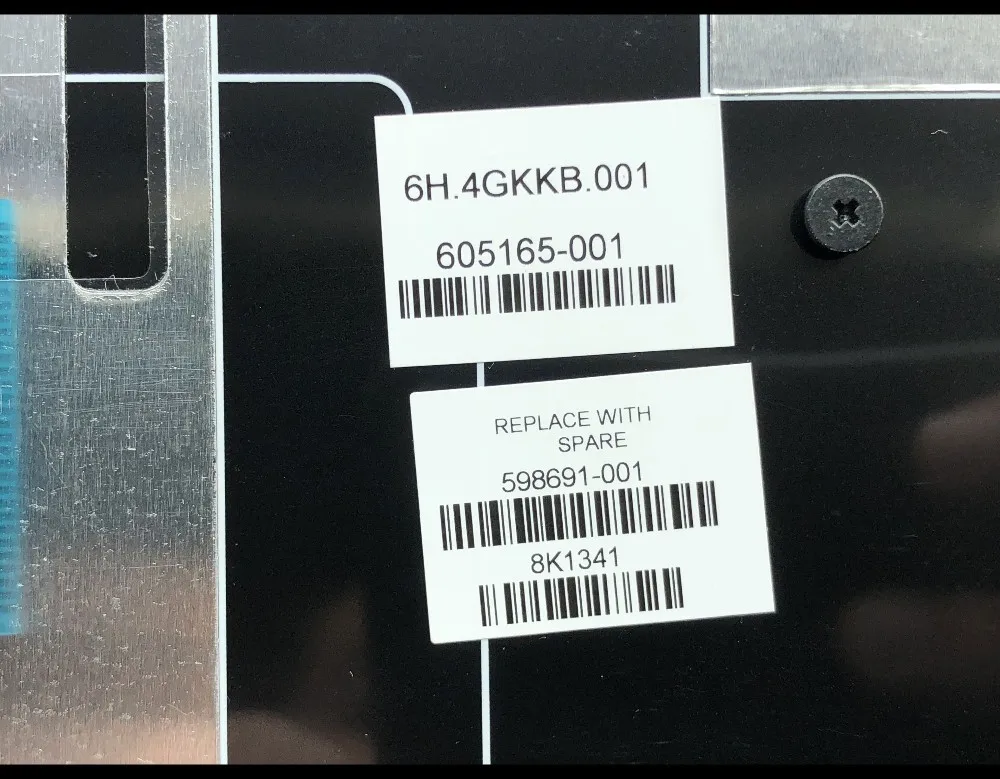 Клавиатура для ноутбука HP Probook 4520S 4525S английская/английская раскладка 598691-001