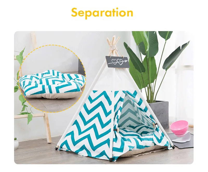 2019 New Dog House Beds Travelling tents Pet Tent Bed Cat Toy Portable Sleeping Bag | Дом и сад