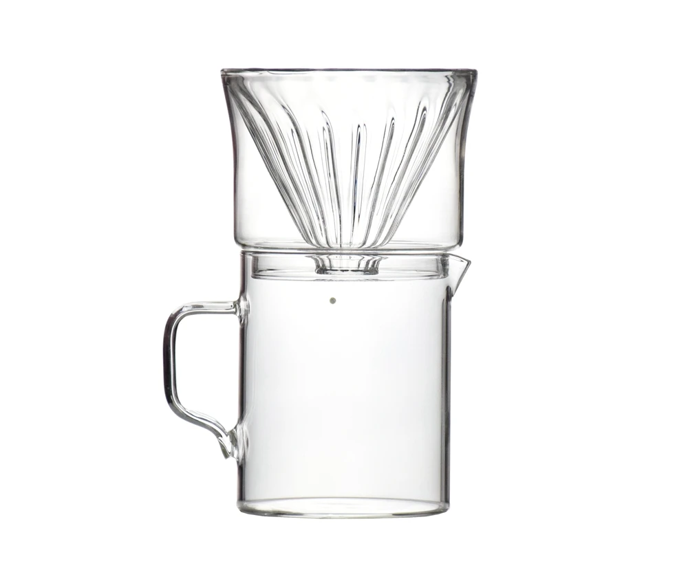 V60 капельная, для воды и льда Кофе чайник Регулируемая скорость голландский Стиль Кофе Чай Maker для напитков кофейник с воронкой с Стекло бункер