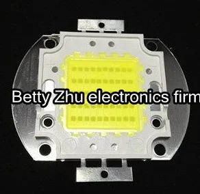 1 шт./лот, 50 Вт, высокая мощность, светодиодная лампа, макро интегрированный источник света, 45*45, внутреннее освещение, 3000-3200 K, теплая белая лампа, бисер