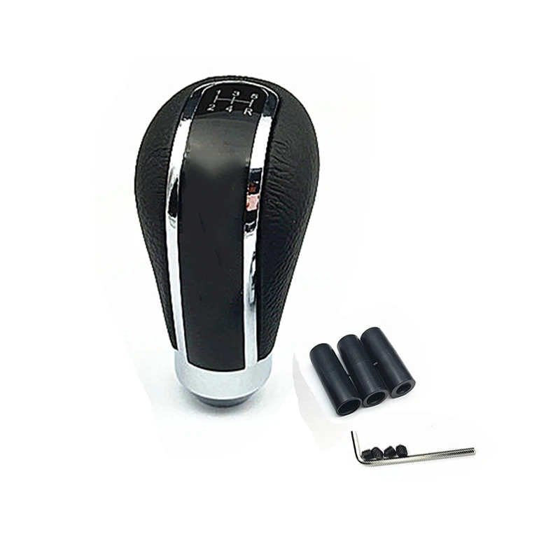 

5 Speed Shift Lever Knob Gear Stick Perforated Leather for HONDA Civic Accord Jazz CR-V