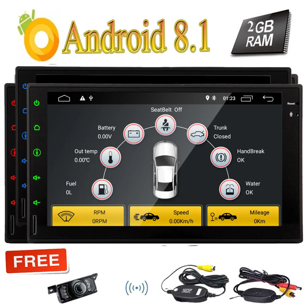 2 Din головное устройство поддержка Авторадио DAB + Mirrorlink сабвуфер wifi usb камера в DVR SWC