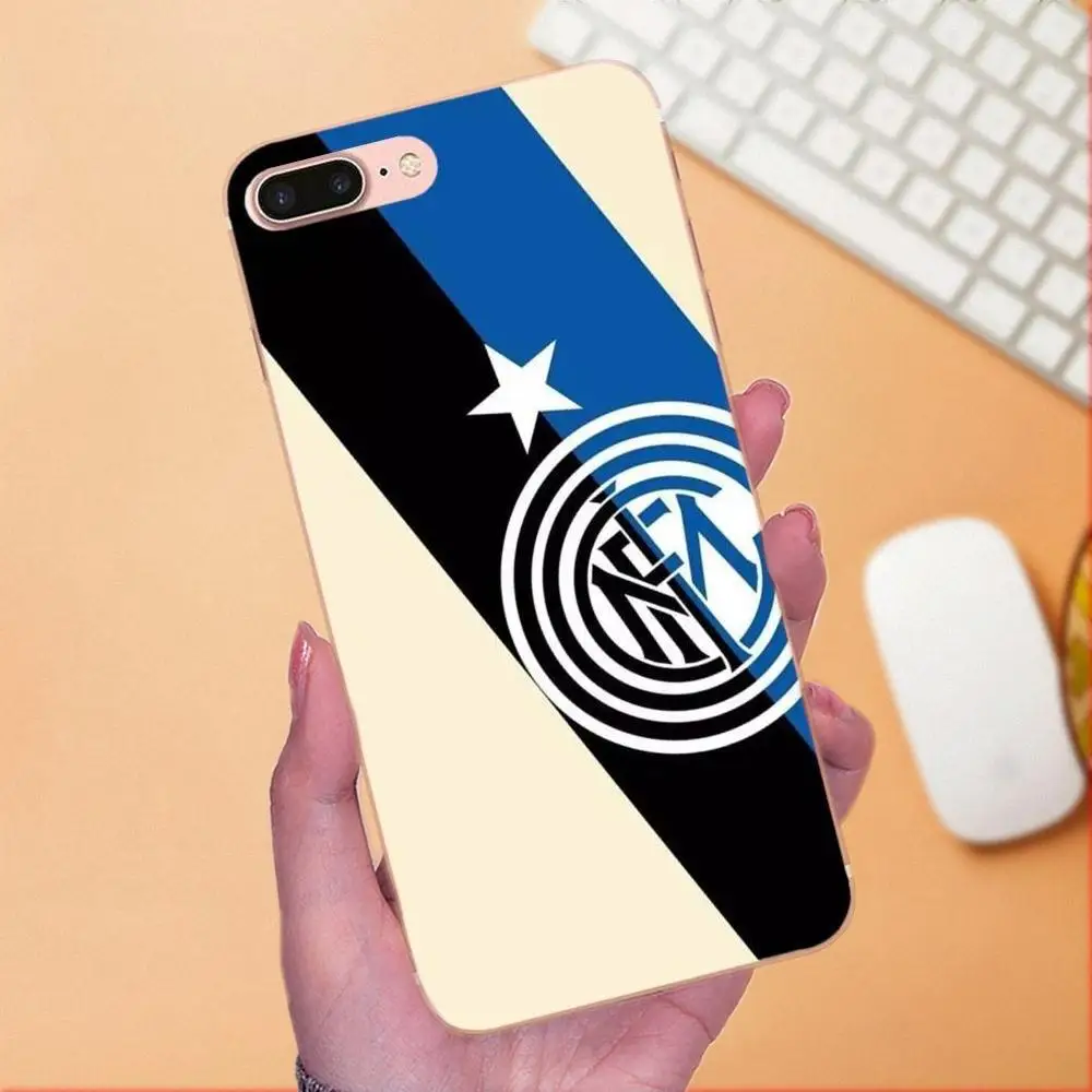 Intermilan Milano Club логотип для Sony Xperia Z Z1 Z2 Z3 Z4 Z5 compact Mini M2 M4 M5 T3 E3 E5 XA XA1 XZ Премиум мягкий