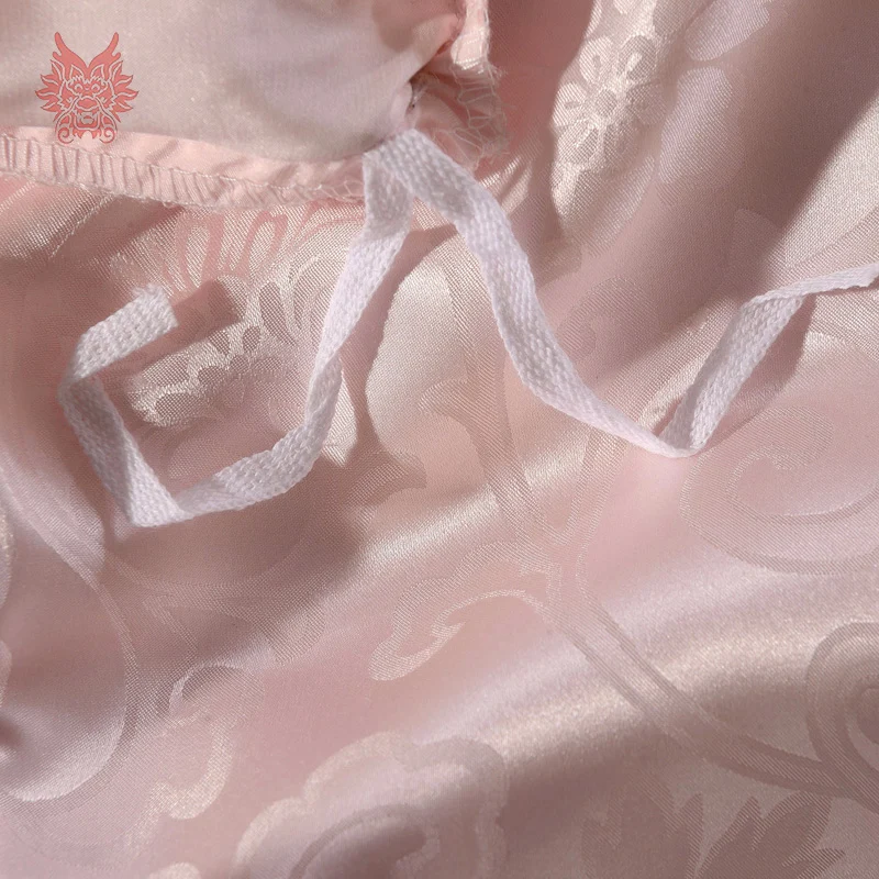 Розовый цветочный жаккард 16 мм чистого шелка утешитель китай 100% шелк летом ар