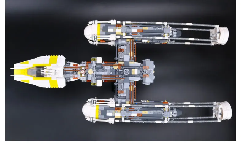 Star 05040 Wars Y-Wing Attack Starfighters Set Building Blocks Bricks Compatible with 10134 Christmas gifts