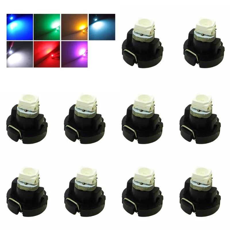 Светодиодные лампы T3 1 SMD 10 шт. клиновидные климатические датчики контрольные для