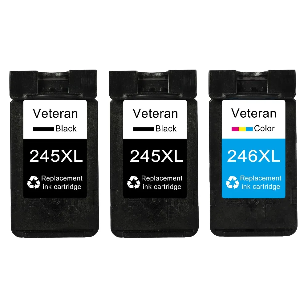 Картридж Veteran для принтера Canon PG 245 CL 246 XL Pixma IP2820 MX492 MG2924 MG2520 MG2920 MG2922|Чернильные