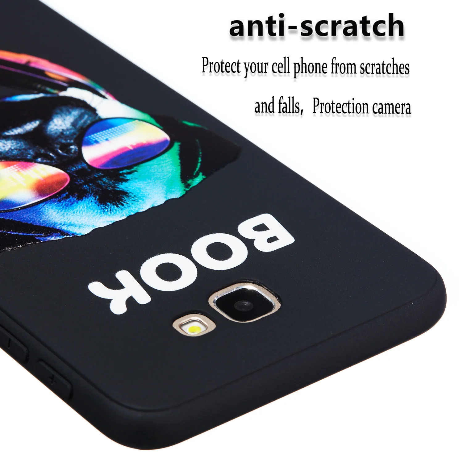 Мягкий ТПУ силиконовый чехол для Samsung Galaxy J7 Prime/On7 2016 симпатичный с принтом J7Prime/On 7