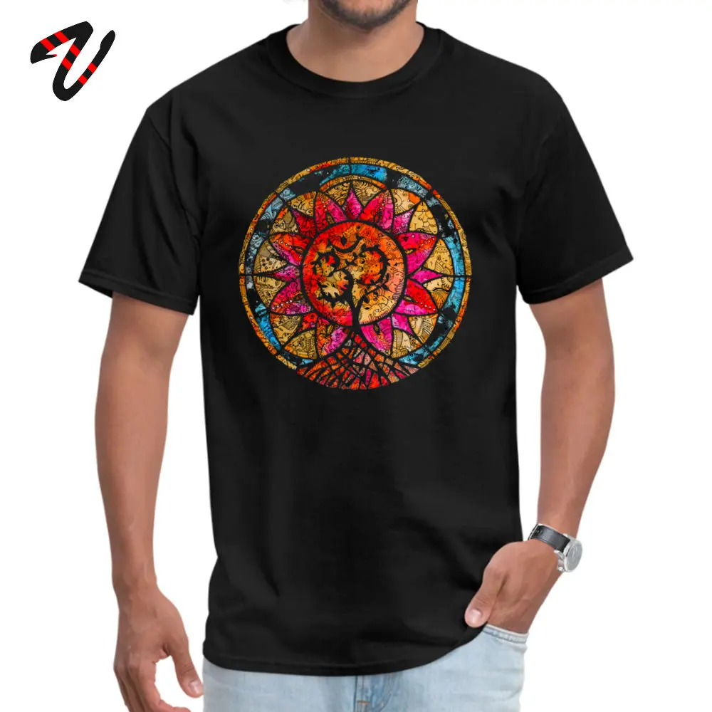 Футболка Древо жизни Мандала футболки летняя последняя новинка Camisa Новой