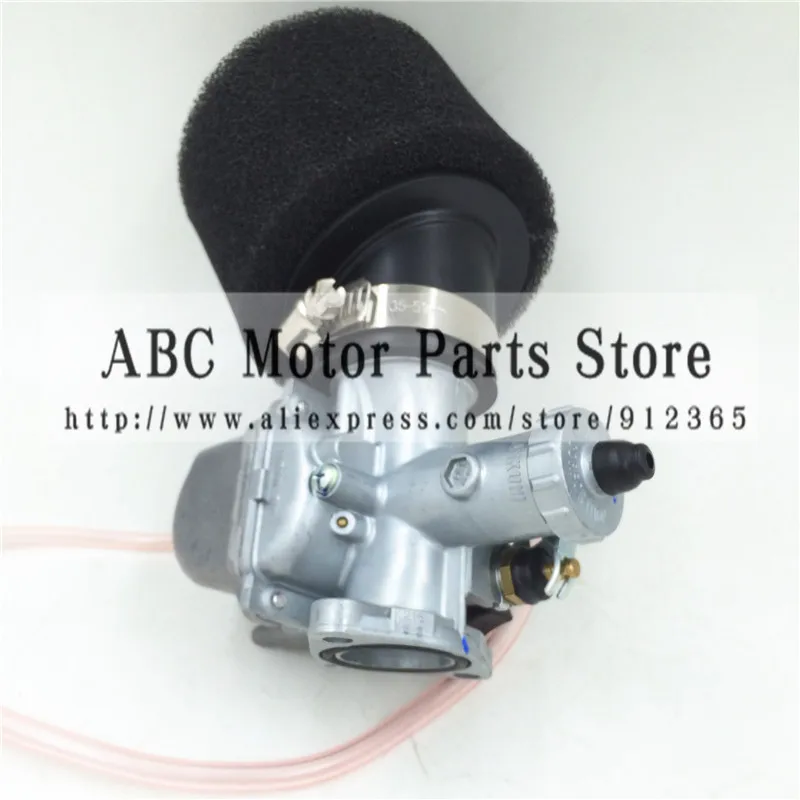 Карбюратор 26 мм VM22 Carb + черный воздушный фильтр 38 для двигателя Lifan YX Zongshen 110cc 125cc