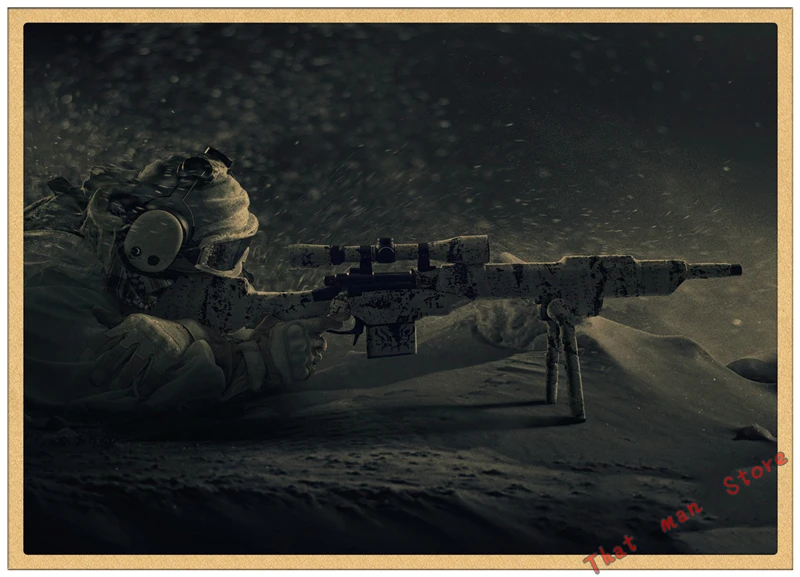 Плакат Tom Clancy's Rainbow Six Siege, украшение, плакат, наклейка на стену, Ретро плакат из крафт-бумаги 42*30 см