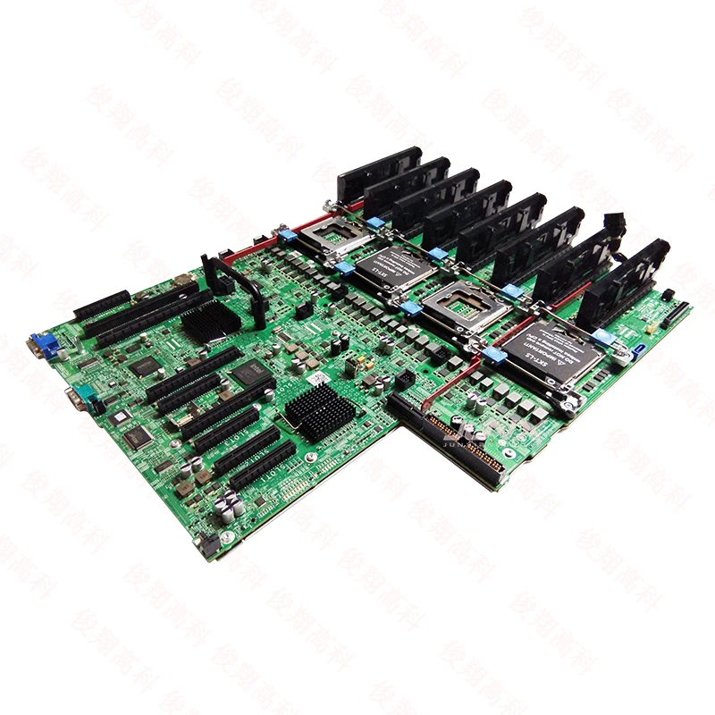 Применяется для DELL 0P703H P703H CN-0P703H Серверная материнская плата PowerEdge R910 без ЦП
