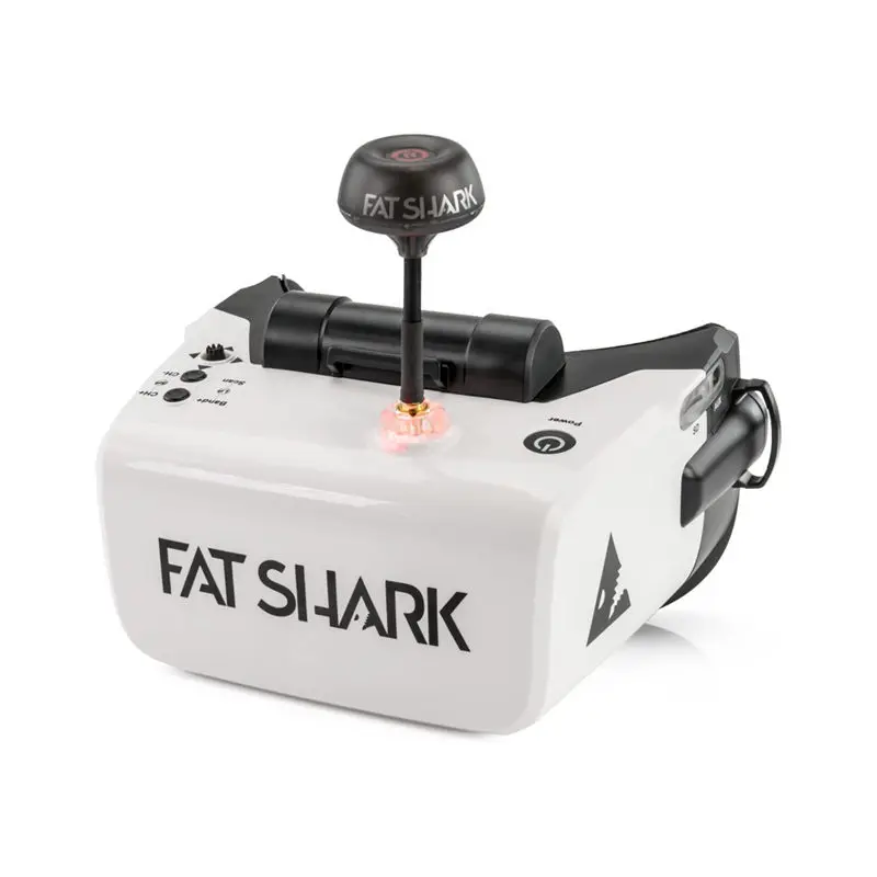 FatShark Scout 4 дюйма 1136x640 NTSC/PAL авто выбор дисплей FPV очки видео гарнитура встроенный аккумулятор DVR