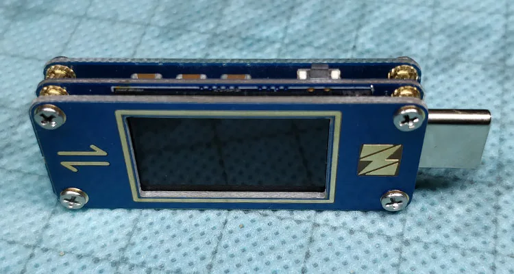 YZXSTUDIO ZY1278 прецизионный USB C 3.1Gen2 тип c двунаправленный амперметр напряжения