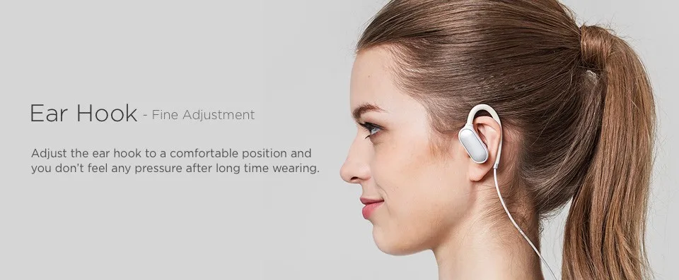 Xiaomi mi, Спортивная bluetooth-гарнитура Xiao mi, беспроводная Bluetooth 4,1, музыкальные спортивные наушники, IPX4, водонепроницаемые наушники