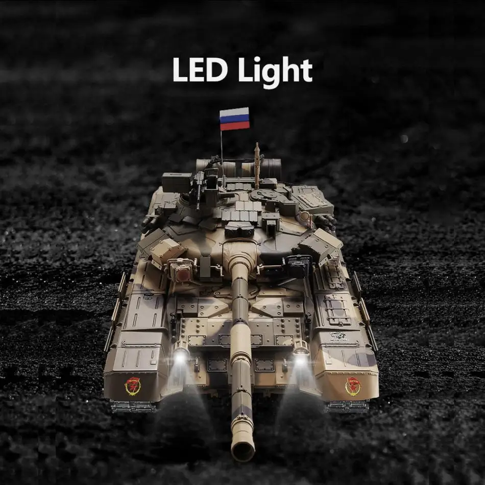 Высокая симуляция 1:16 масштаб Радиоуправляемый Танк русский T90 модель дистанционного управления игрушки ЕС Plug 110-240 в пластиковый металлический Радиоуправляемый Танк игрушки